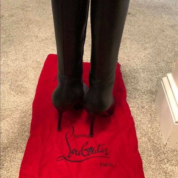Christian Louboutin Botalili Tall Boot size 35.5 - Picture 3 of 8
